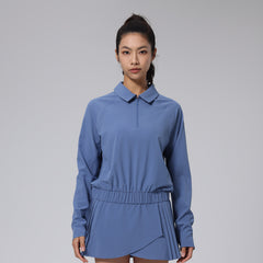 Loose waist sunscreen tennis long sleeves