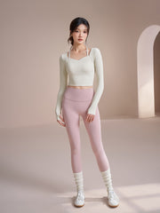 Sexy slimming and quick-drying sports long sleeves