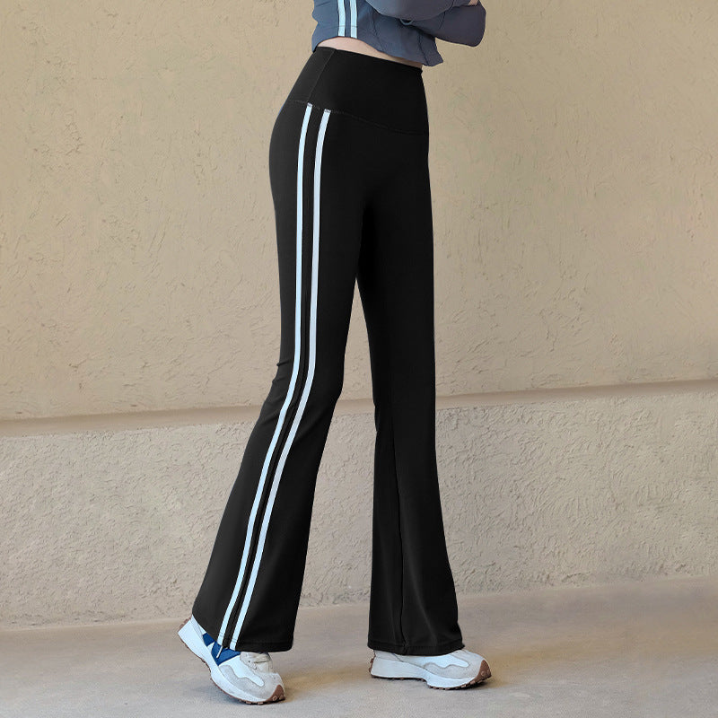 Slim flared sweatpants