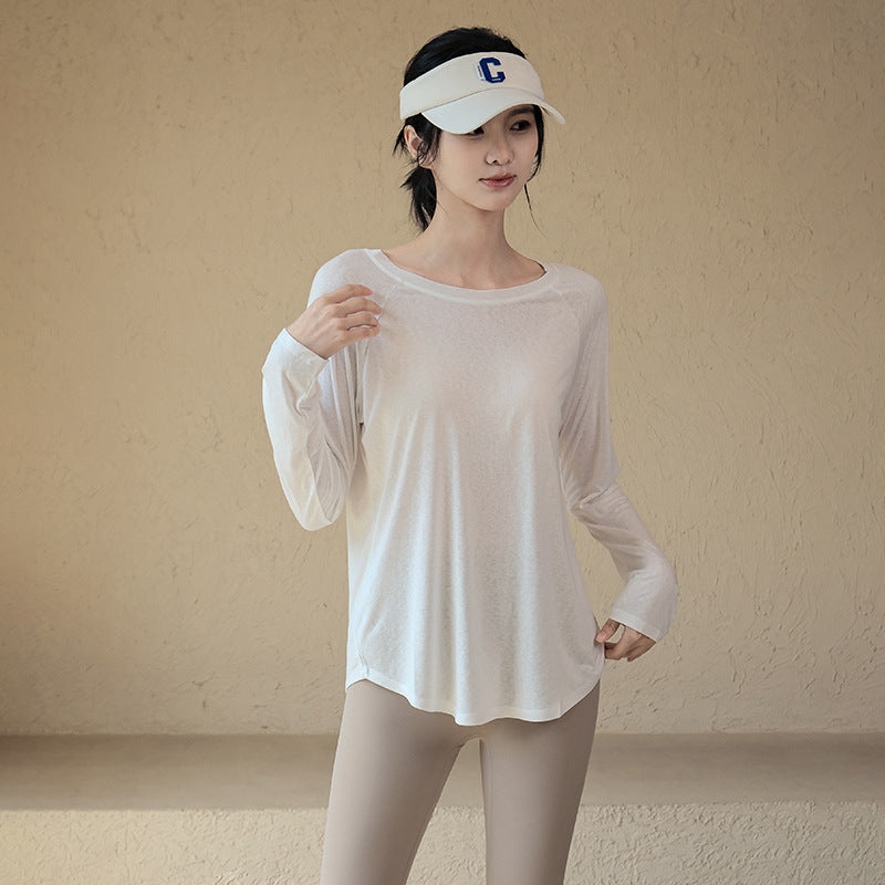 Breathable Long Sleeve Sports Top
