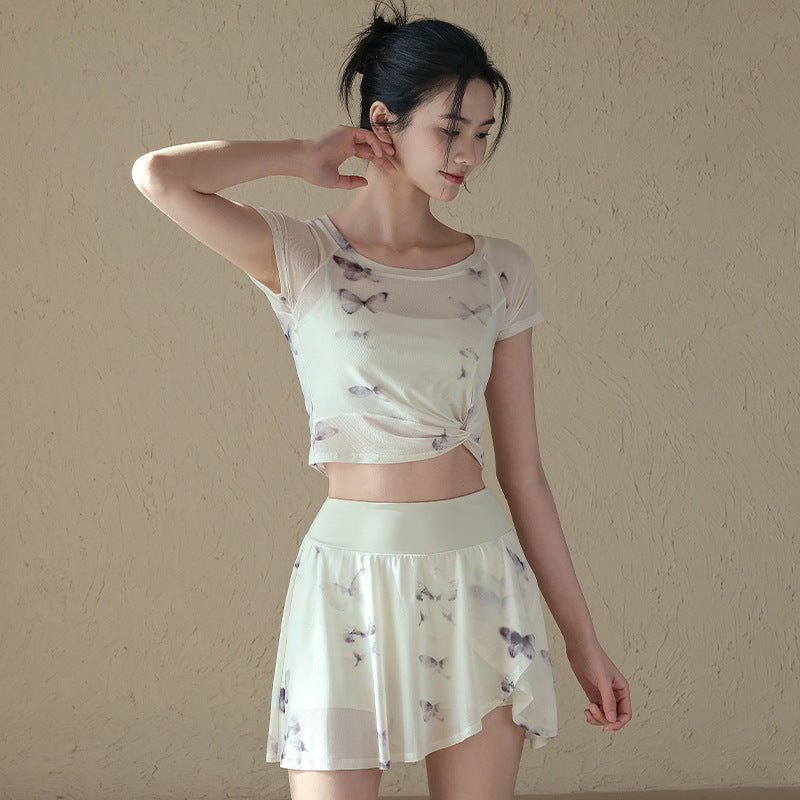 Chinese-style mesh top