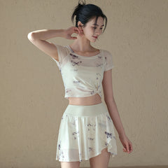 Chinese-style mesh top