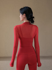 Temperament mesh top