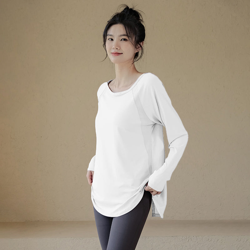 Quick-dry yoga long sleeve