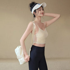 Mesh Yoga Top Vest