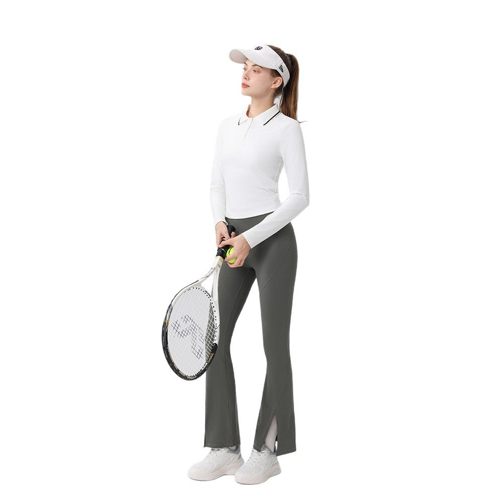 Contrasting lapels, Slimming and slimming, Retro casual long sleeves