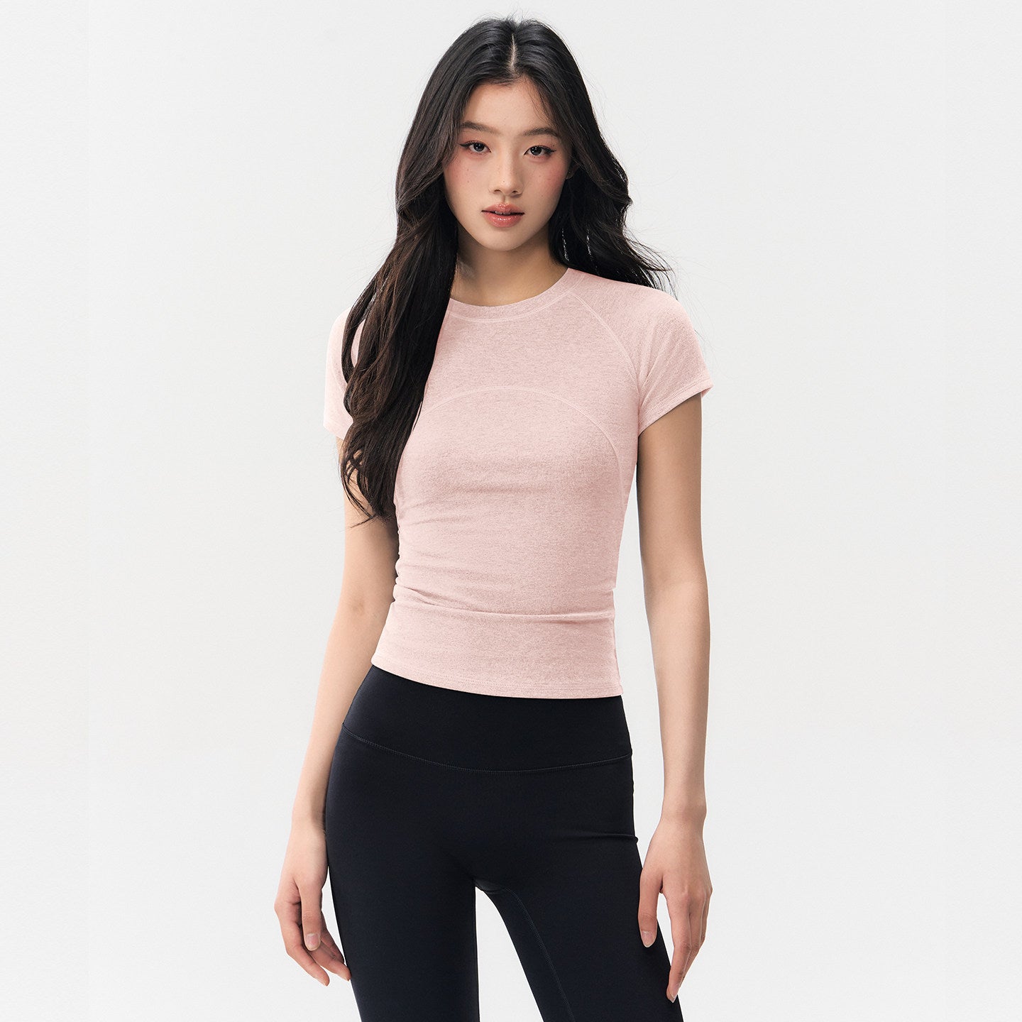 Tight high-stretch quick-drying short-sleeved T-shirt