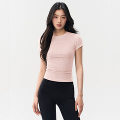 Tight high-stretch quick-drying short-sleeved T-shirt