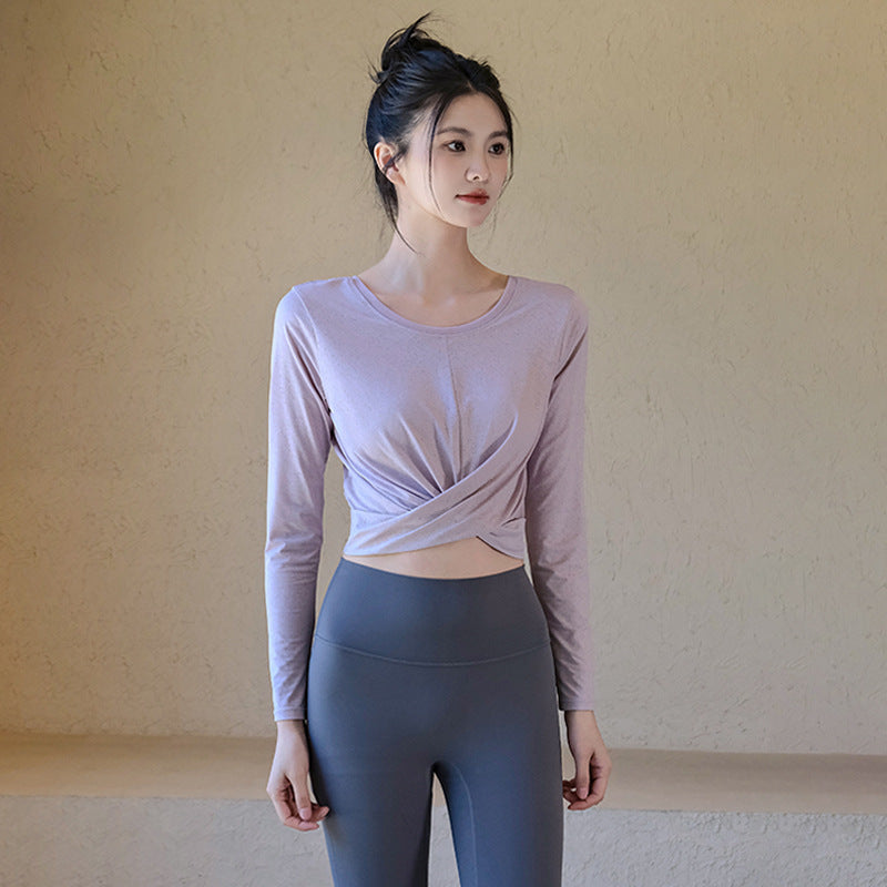 Yoga Long-Sleeve Fitness Top