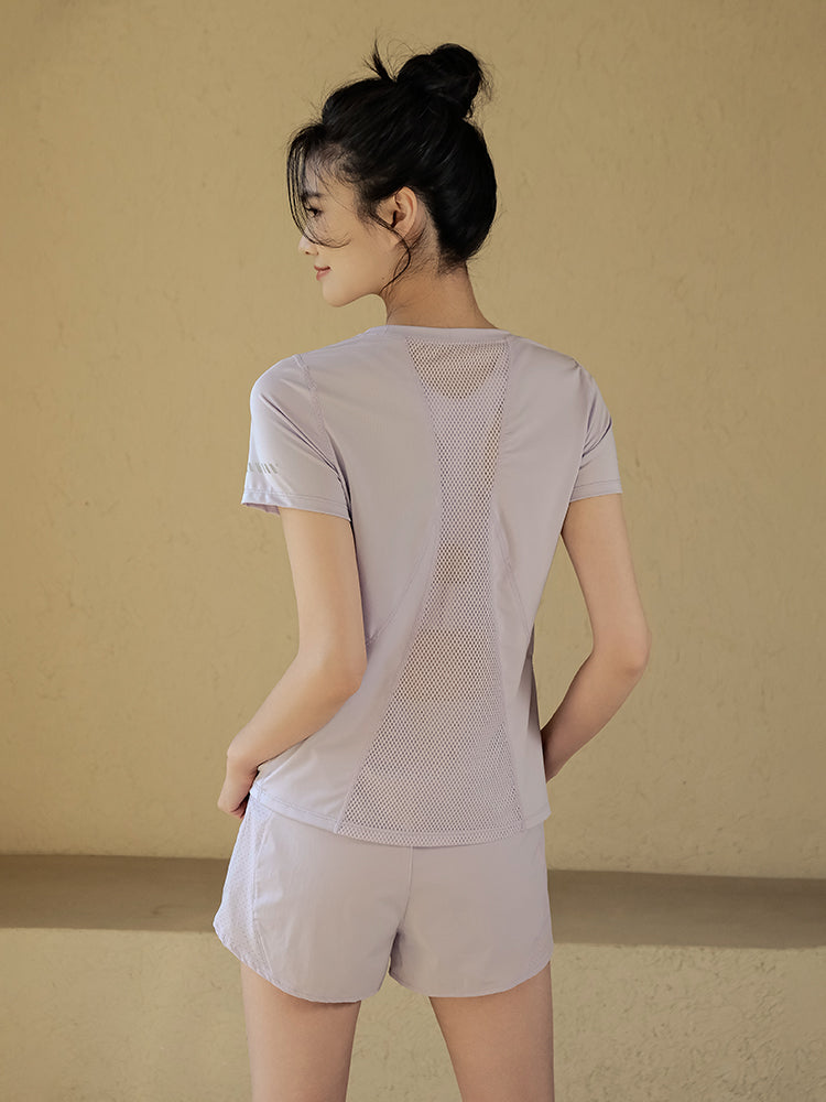 Professional quick-drying short sleeves