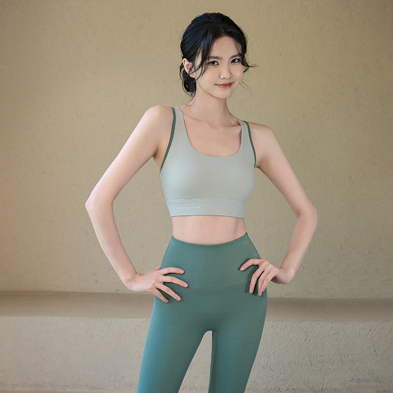 Gathered Sports Bra