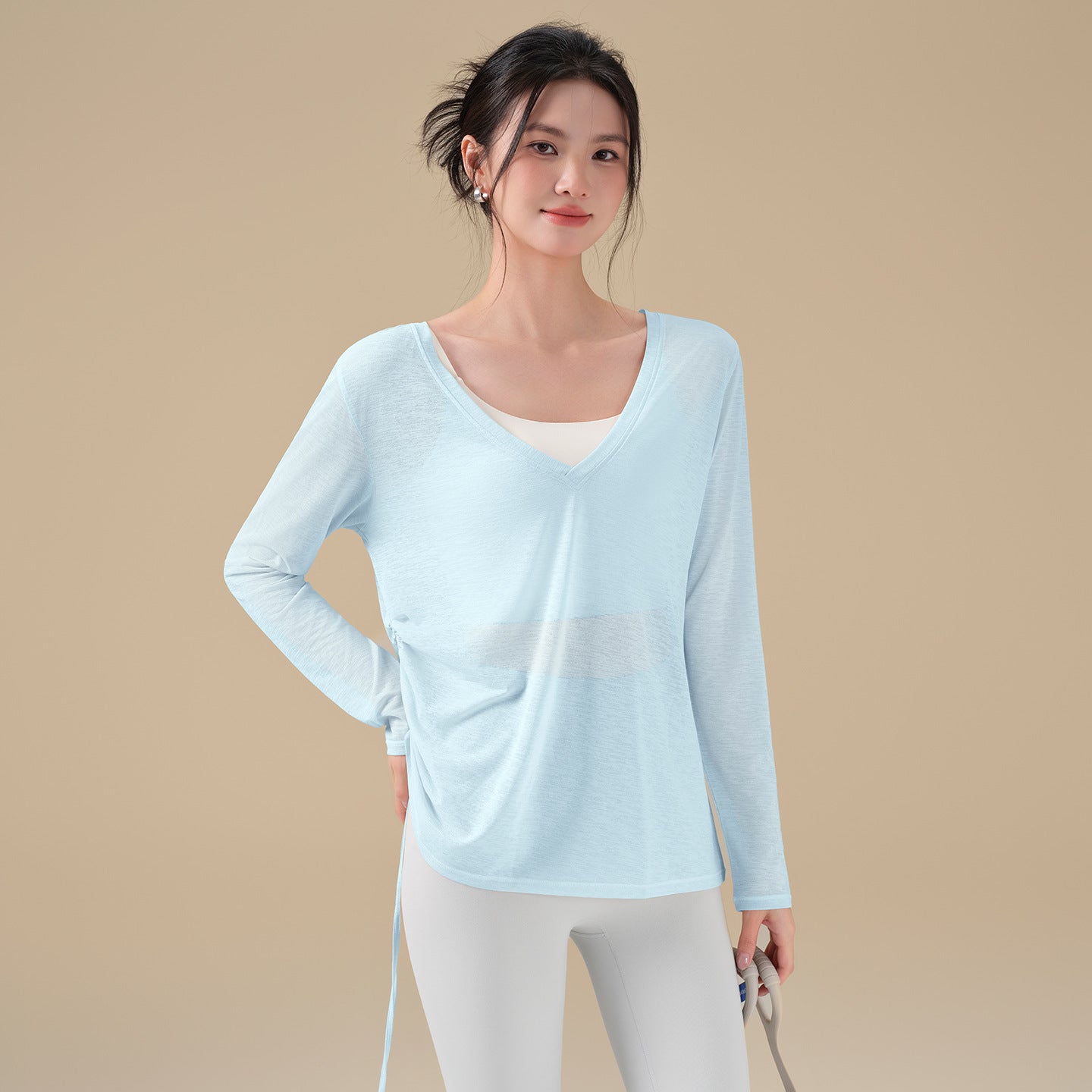Autumn thin breathable sports cover-up