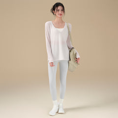 Autumn thin breathable sports cover-up