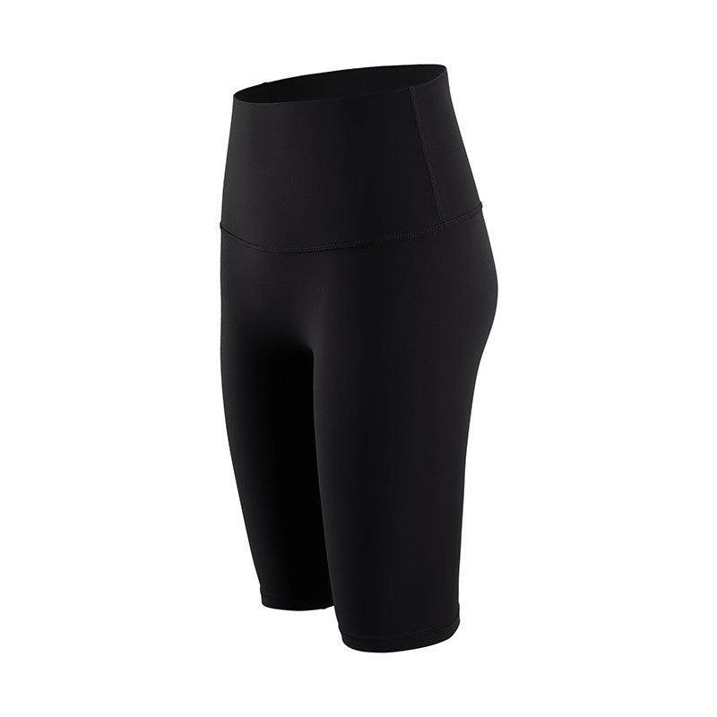 High-waisted skin-friendly breathable cropped pants