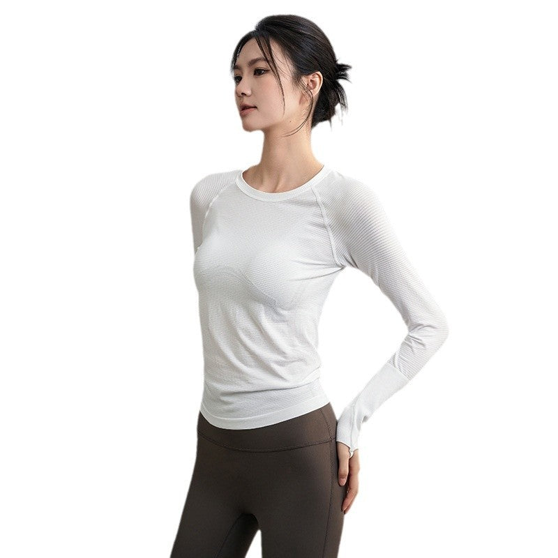 Quick-drying slim and slim long sleeves