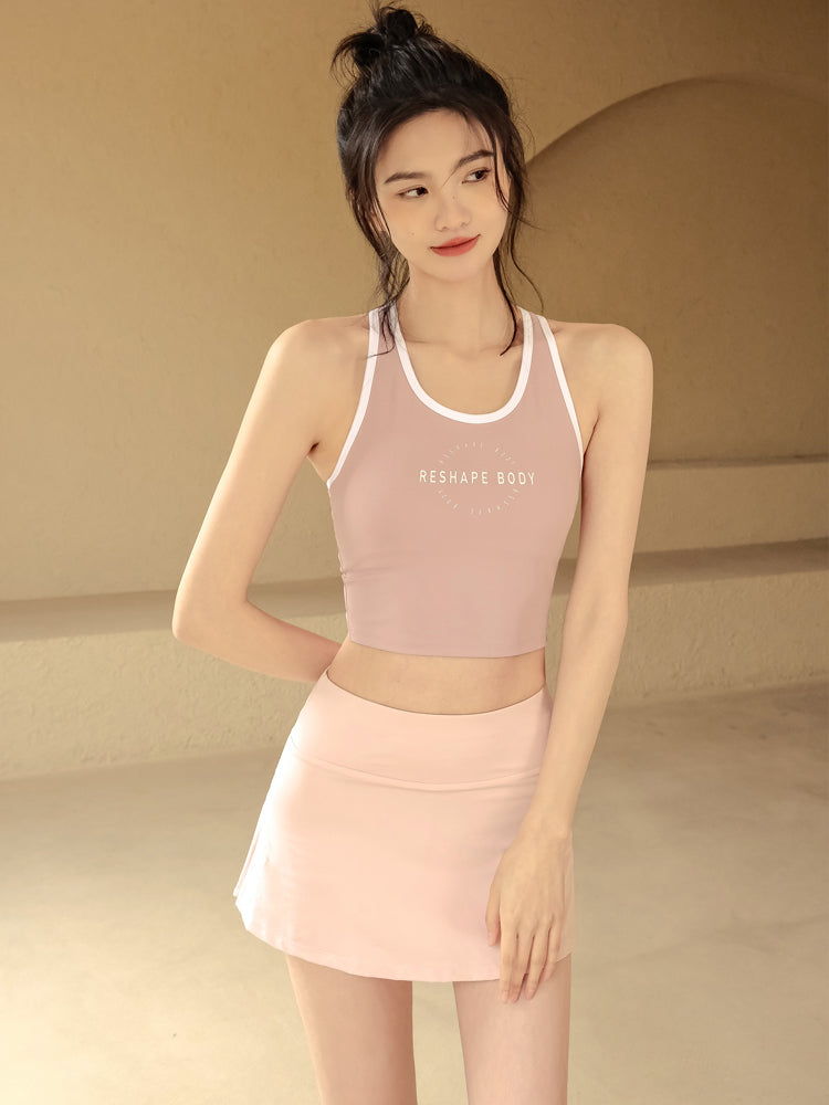 Anti-light tennis yoga culottes
