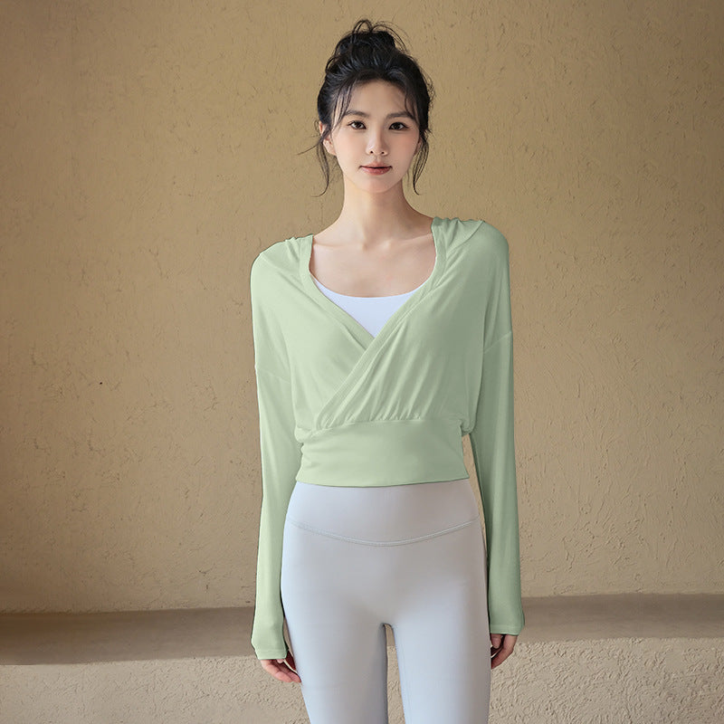 Loose Fit Hooded Yoga Sweatshirt