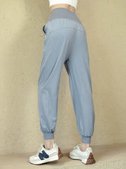 Loose quick-dry high waist pants