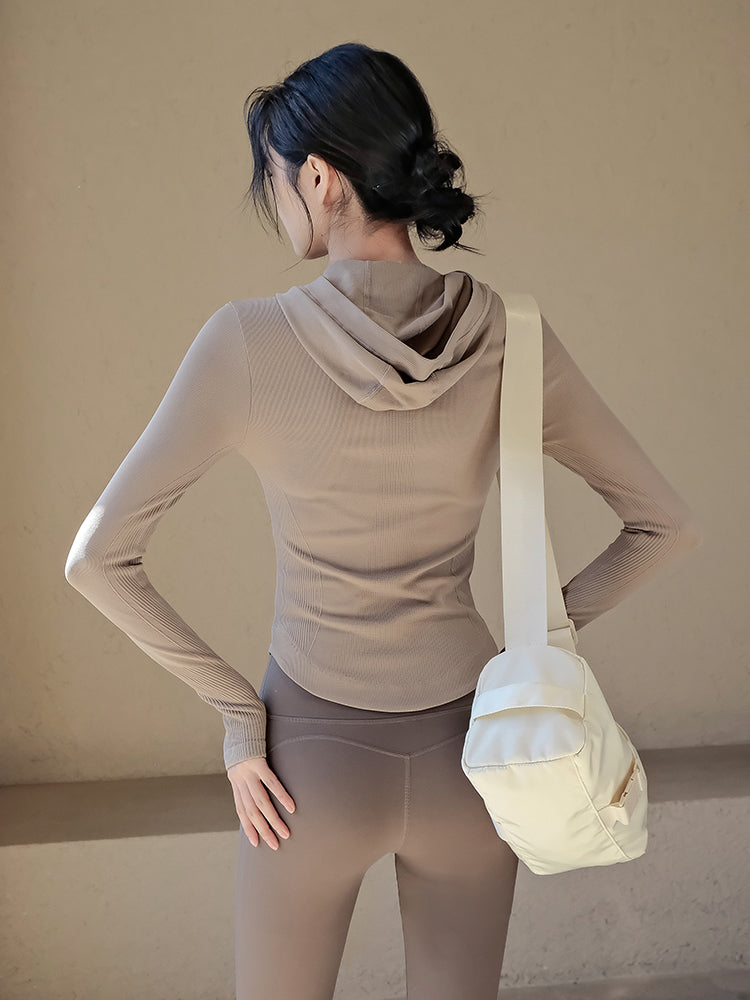 Hooded casual long sleeves