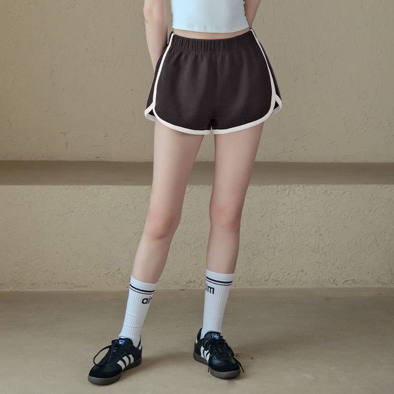 Contrasting fashionable loose sweatpants