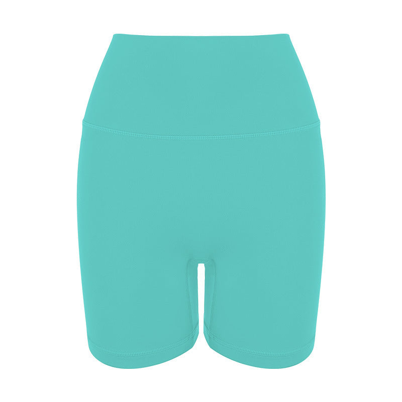 High-waisted cycling shorts
