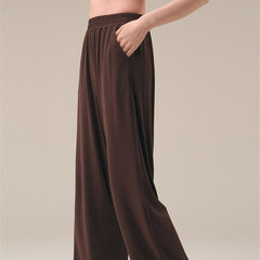 New casual loose straight slimming wide-leg pants