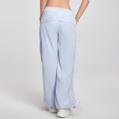 Loose, Casual, Versatile, Reflective cargo pants, Sweatpants, Wide-leg pants