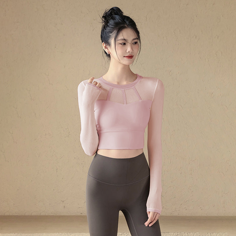 Mesh Sexy Long Sleeve with Padding