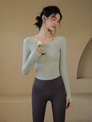 Quick-drying running long sleeves