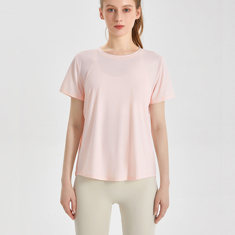 Back split short sleeve