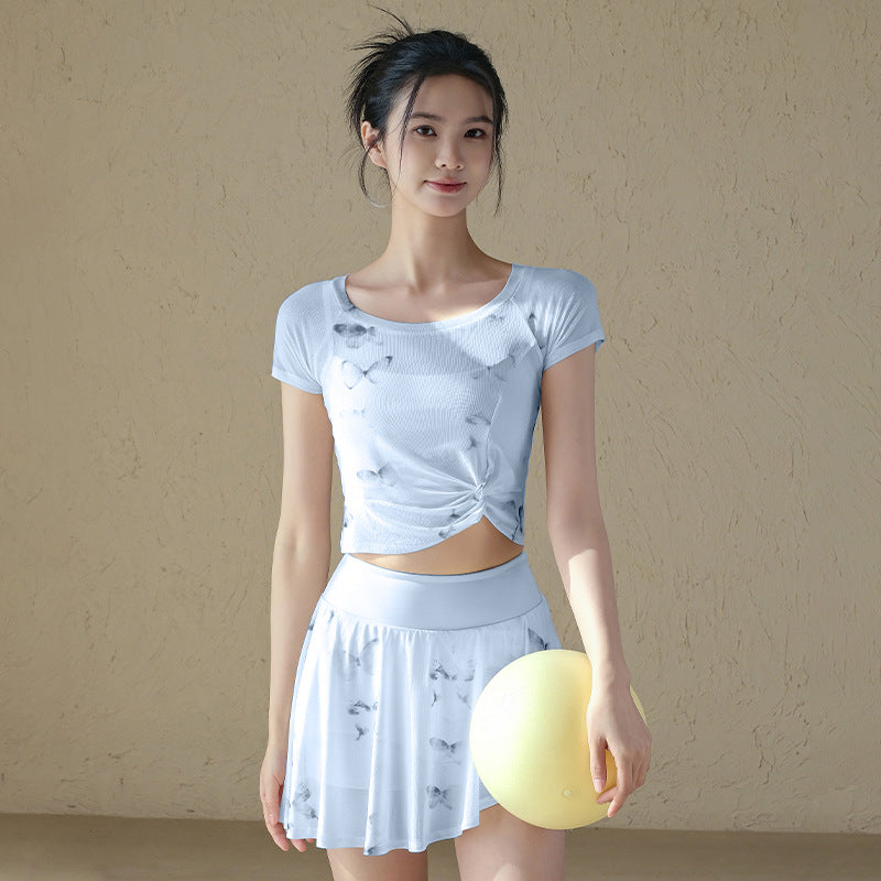 Chinese-style mesh top
