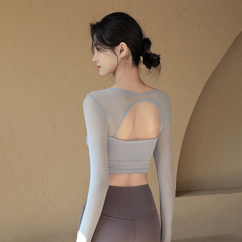 Slimming padded long sleeves