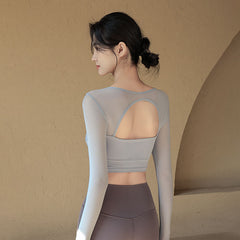 Slimming padded long sleeves