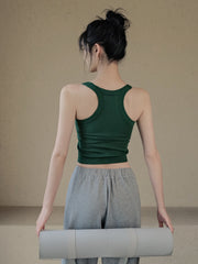 Integrated vest with chest pads