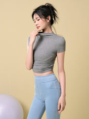 Tight sexy short sleeves