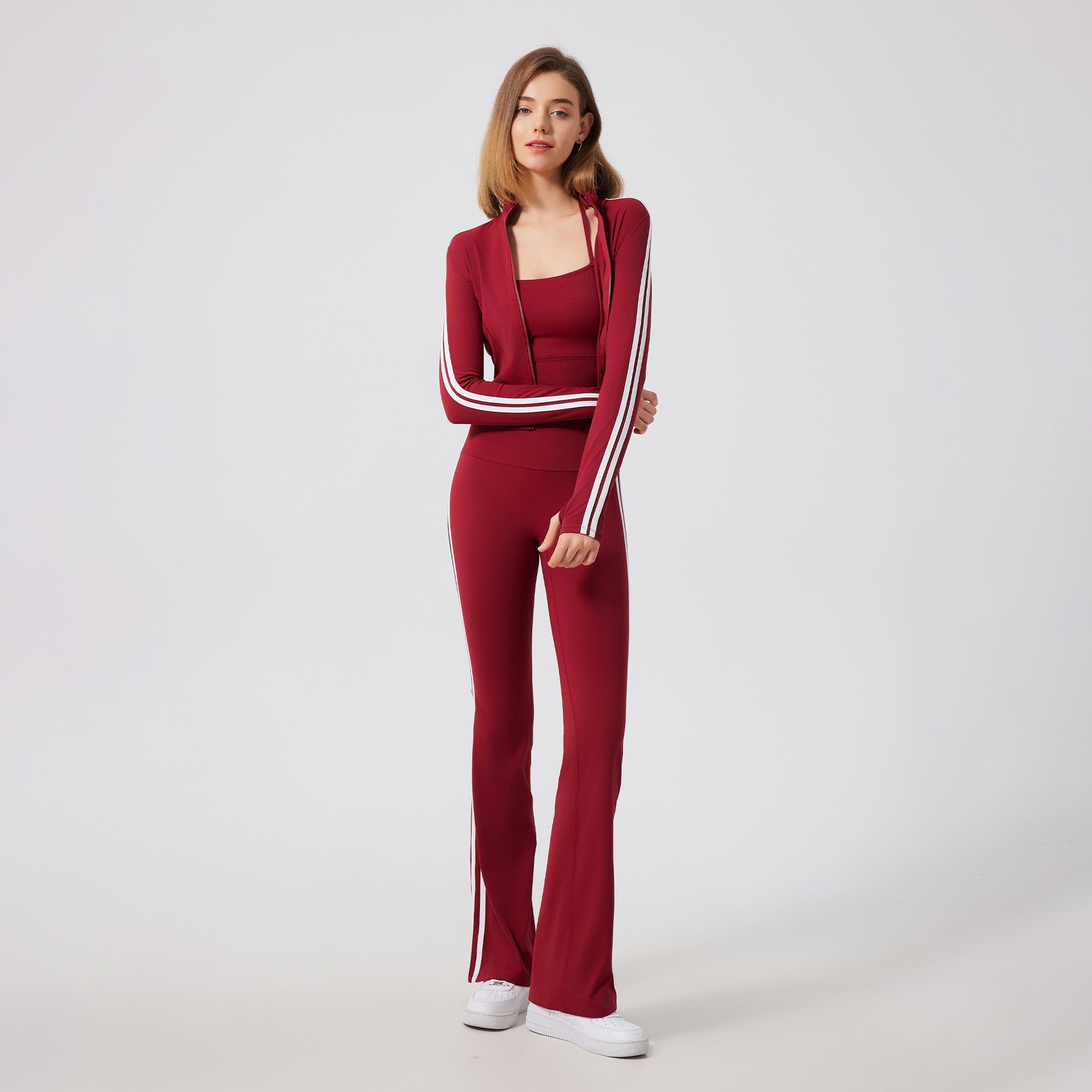 High elastic skin-friendly sports long sleeves