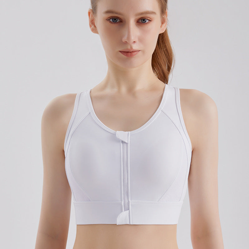 Quick-dry mesh sports bra