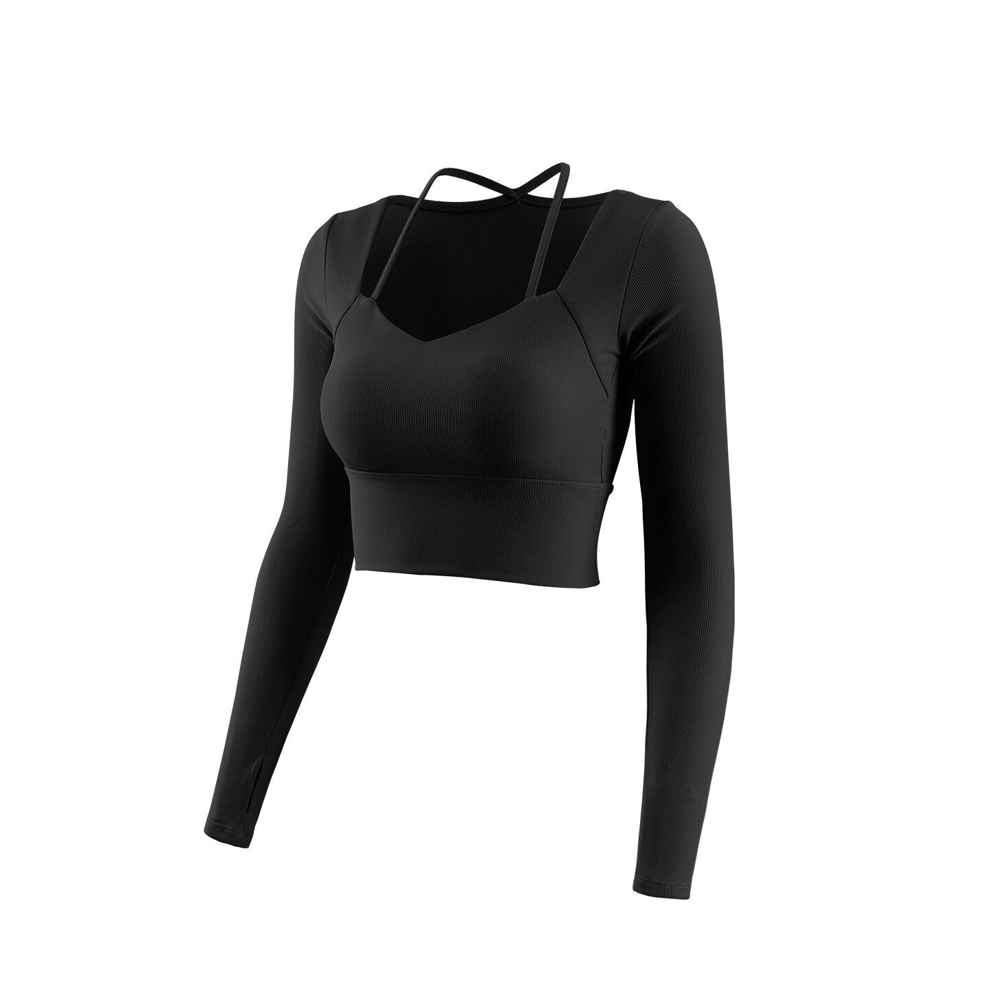 Sexy slimming and quick-drying sports long sleeves