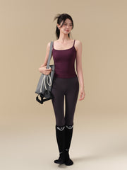 Pleated waist sports vest