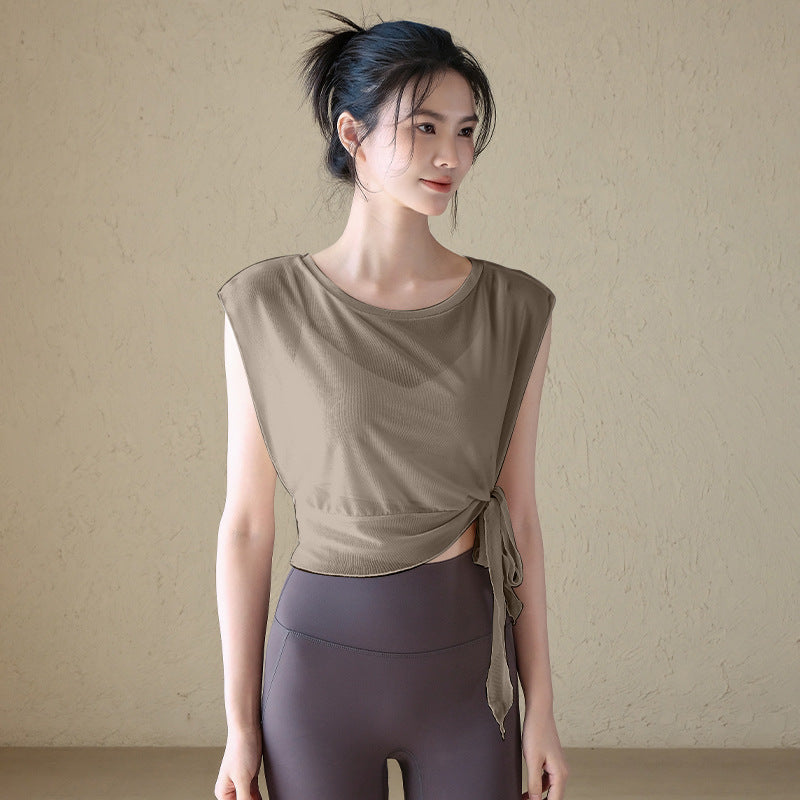 Premium camisole breathable short-sleeved set