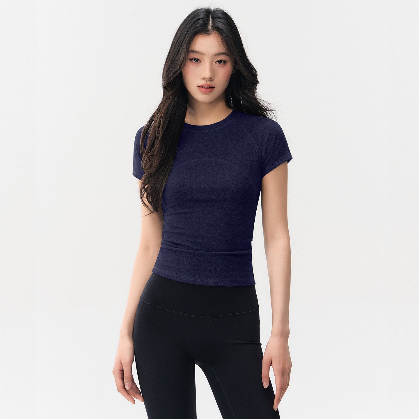 Tight high-stretch quick-drying short-sleeved T-shirt