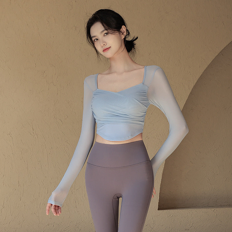 Slimming padded long sleeves