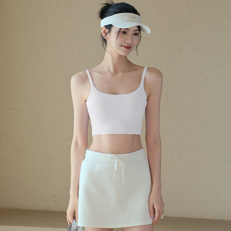 Cut-out bow kink sports training beauty back bra