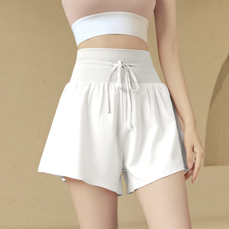 Loose and quick-drying, Anti-light and slimming casual three-point pants
