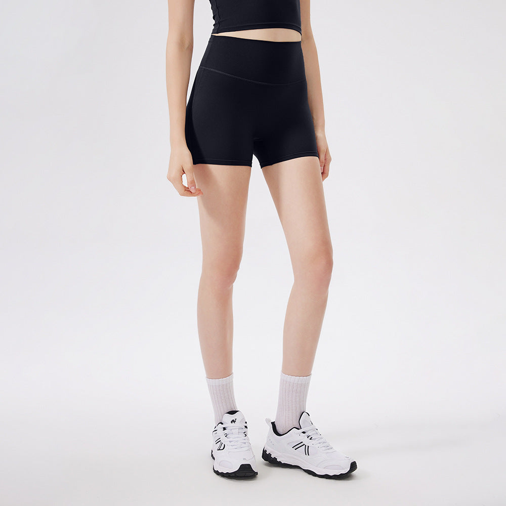 High-waisted hip lift cloud feel with pockets running fitness yoga three-point pants