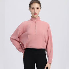 Loose, Breathable, Running stand-up collar and long sleeves