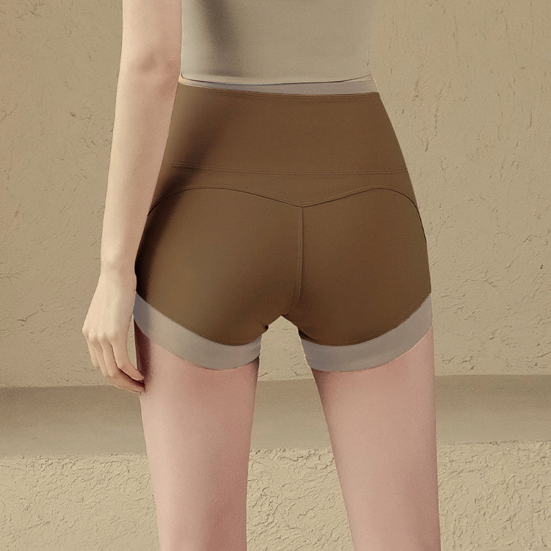 Quick-drying peach buttocks three-point pants