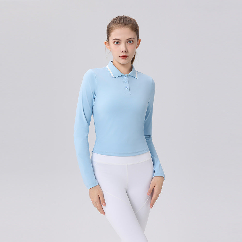 Contrasting lapels, Slimming and slimming, Retro casual long sleeves