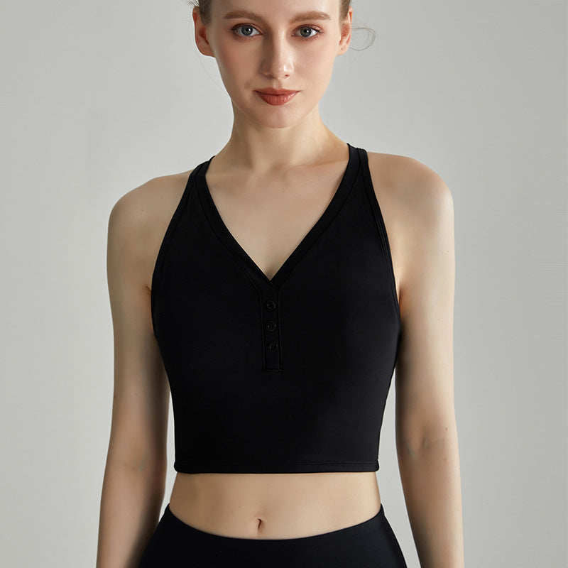 Integrated padded bra