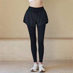 Two-Layer Style Fitness Pants